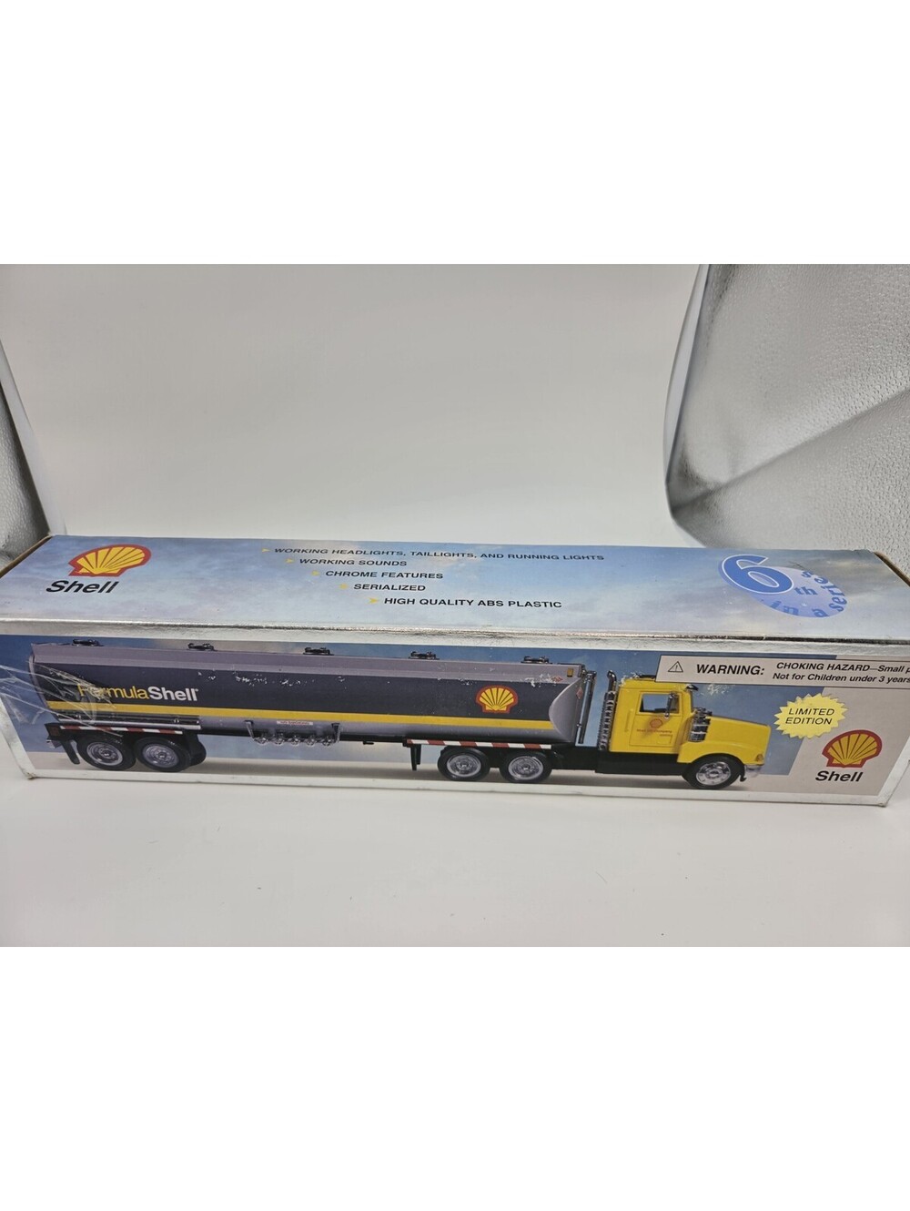 Authentic 1998 Shell Toy Tanker Truck With Certification